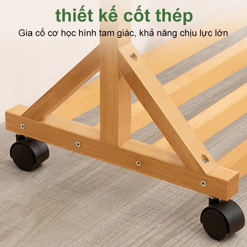 Multi-purpose Clothes Hanger, Good Load-bearing, Anti-Termite, Easy to Move, Home Decoration