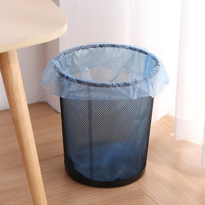 (CHOOSE COLOR) 27cm High Metal Mesh Office Trash Can