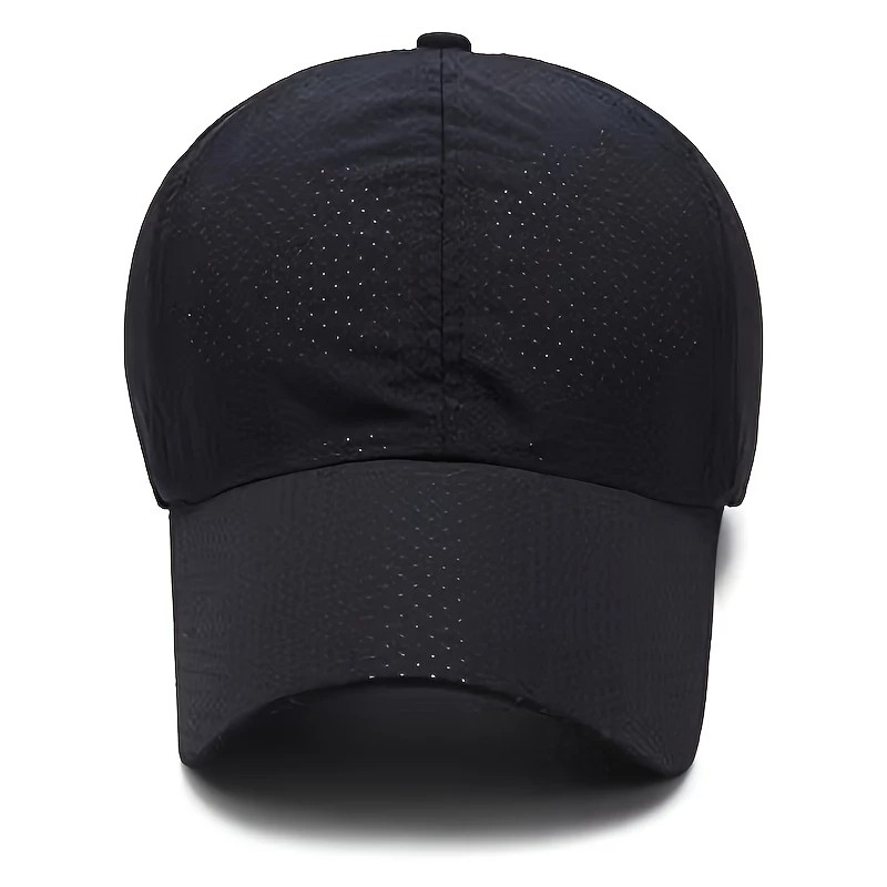 1PC Summer Mesh Baseball Cap Breathable Quick Dry Sports Running Trucker Hat For Men Women