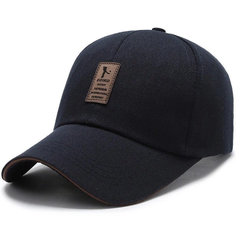 Solid color cotton baseball cap with high quality fashion design