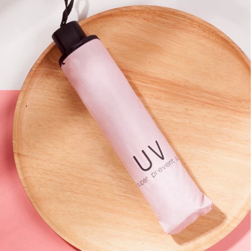 Rain Umbrella - High-quality 8-slat Foldable Large Anti-UV Foldable Rain and Sun Umbrella