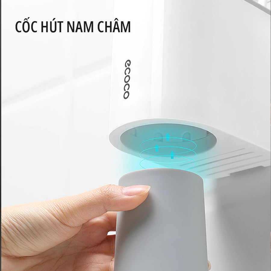 High-end ECOCO toothbrush holder. Comes with 2 cups 1905