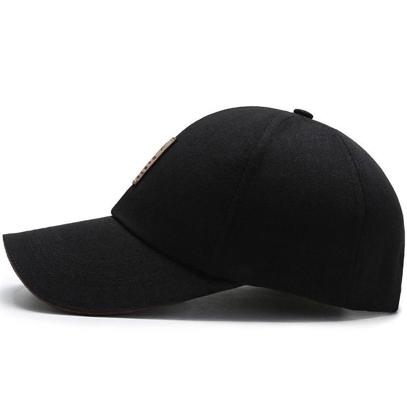 Solid color cotton baseball cap with high quality fashion design