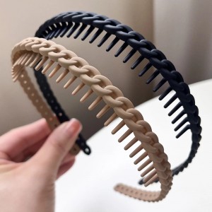 Newest with anti-slip teeth hair clip for women special face washing