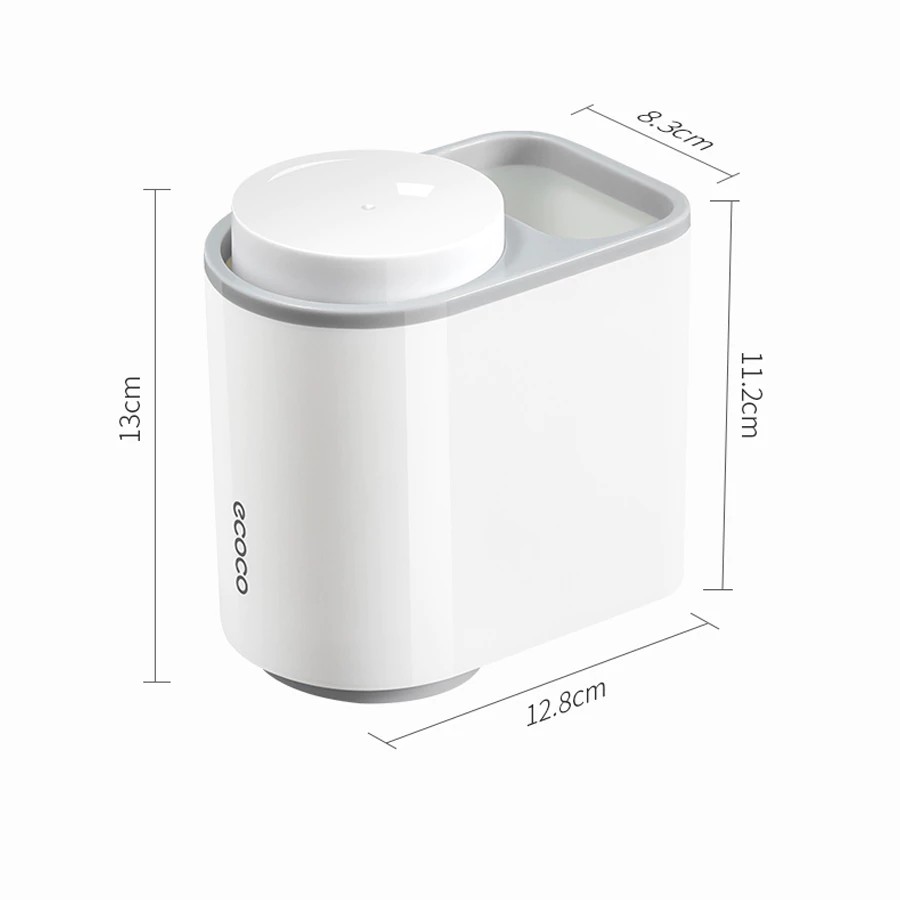 High-end ECOCO toothbrush holder. Comes with 2 cups 1905