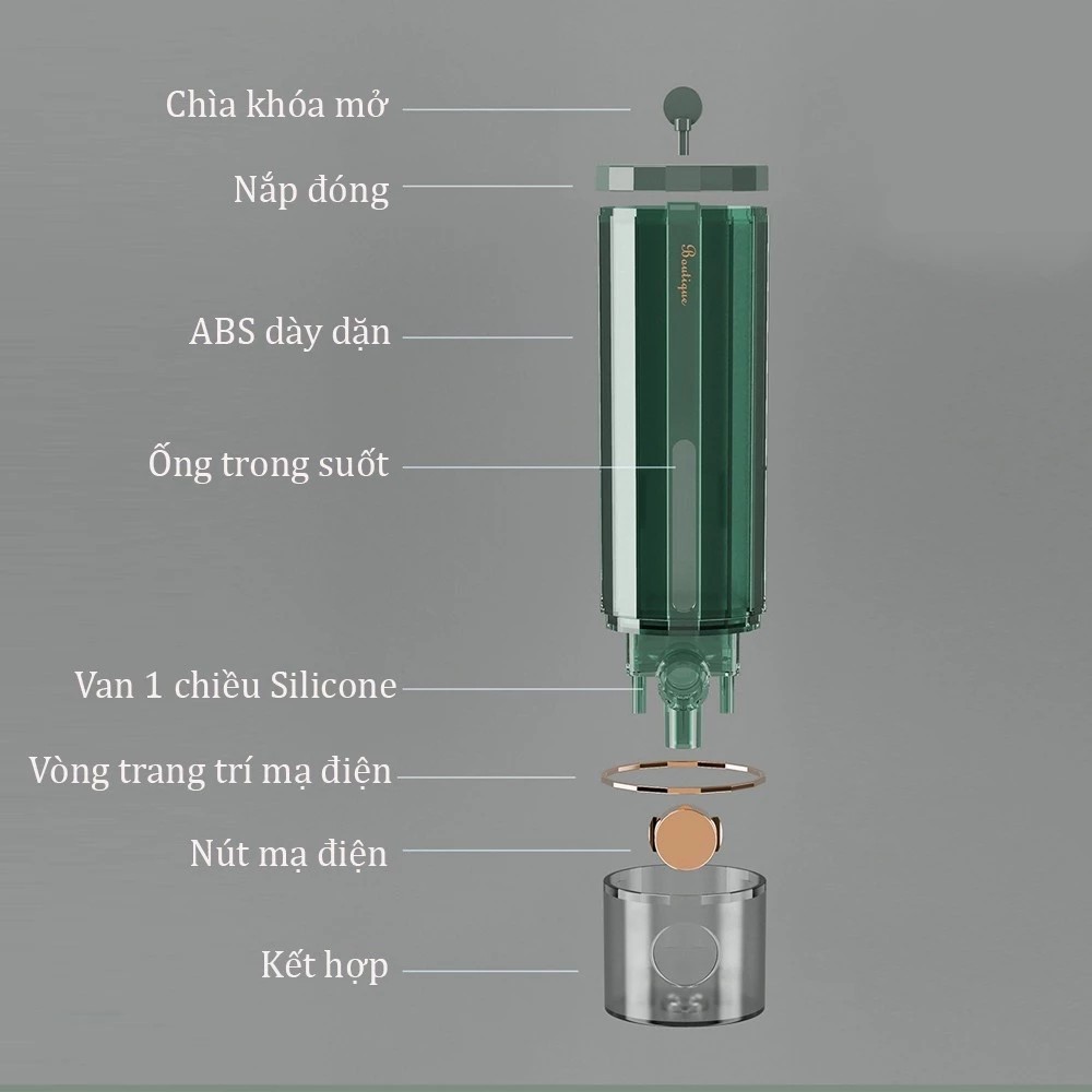 450ml shower gel dispenser wall mounted shampoo and hand sanitizer dispenser