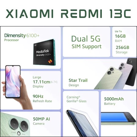 Redmi 13C 8GB/256GB