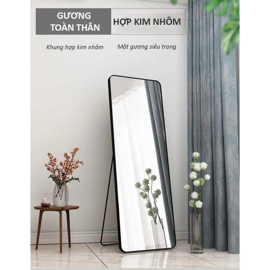 Shatterproof full-length mirror New generation portable mirror, can be hung on the wall, size 150x40cm