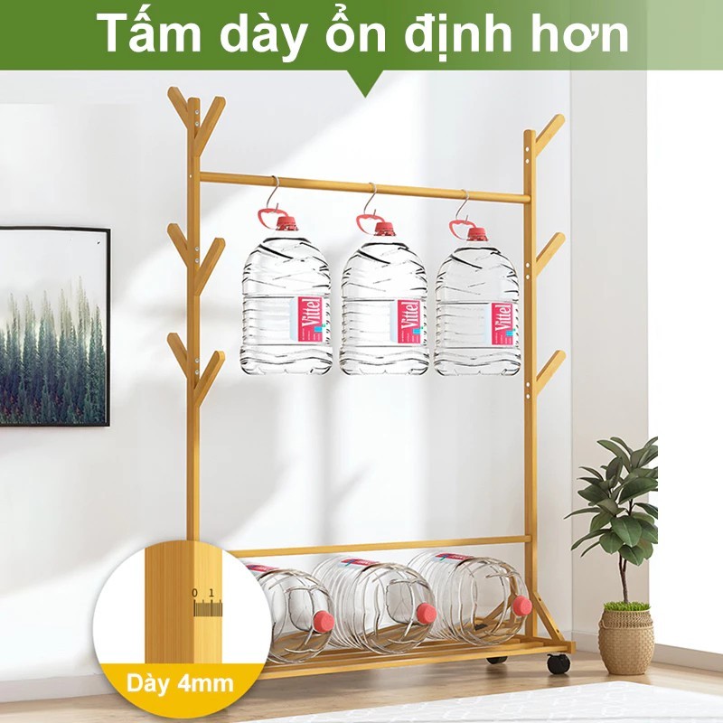 Multi-purpose Clothes Hanger, Good Load-bearing, Anti-Termite, Easy to Move, Home Decoration