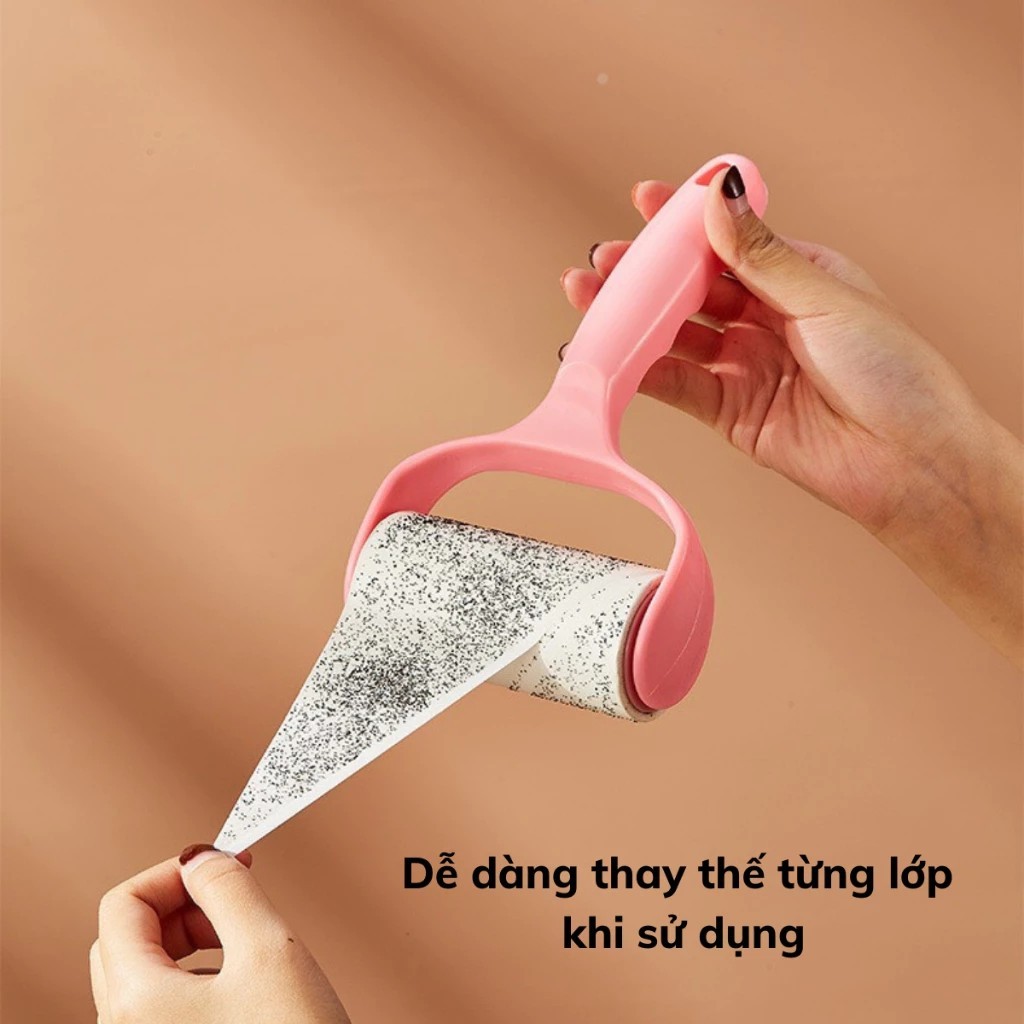 Combo of 6-18 YOUNG Dust Rollers WITH 1 ROLLER, Dust Roller for Cleaning Clothes, Bedding, Sofa Cushions, Dog and Cat Hair Roller