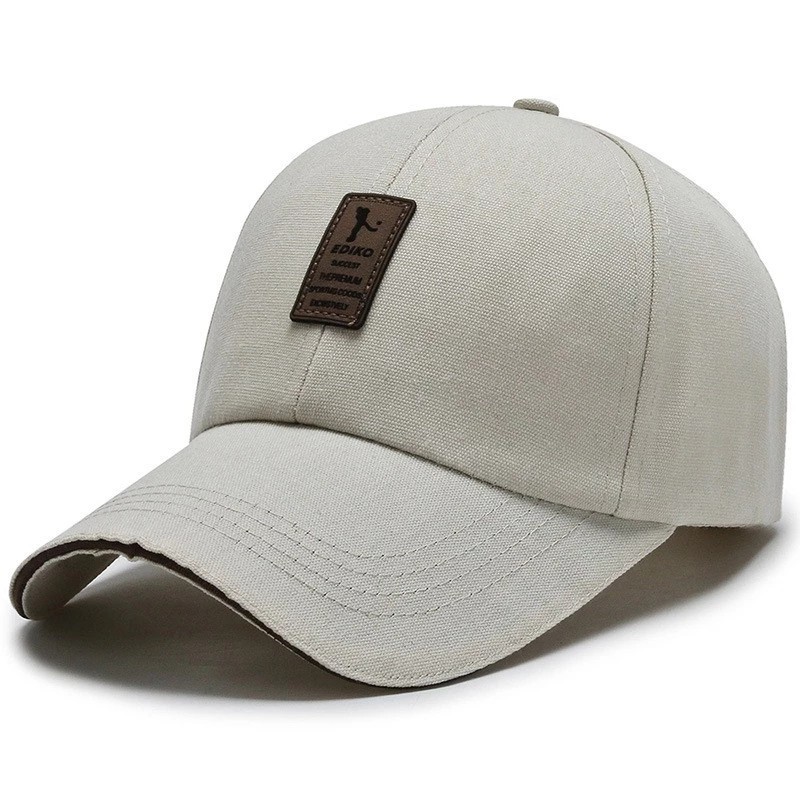 Solid color cotton baseball cap with high quality fashion design