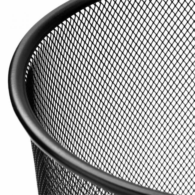 (CHOOSE COLOR) 27cm High Metal Mesh Office Trash Can