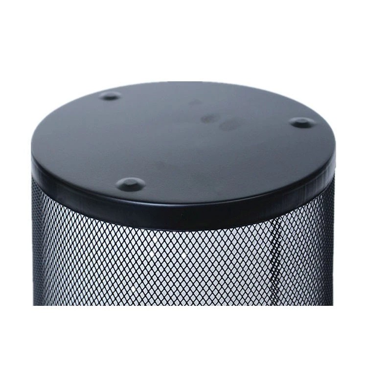 (CHOOSE COLOR) 27cm High Metal Mesh Office Trash Can