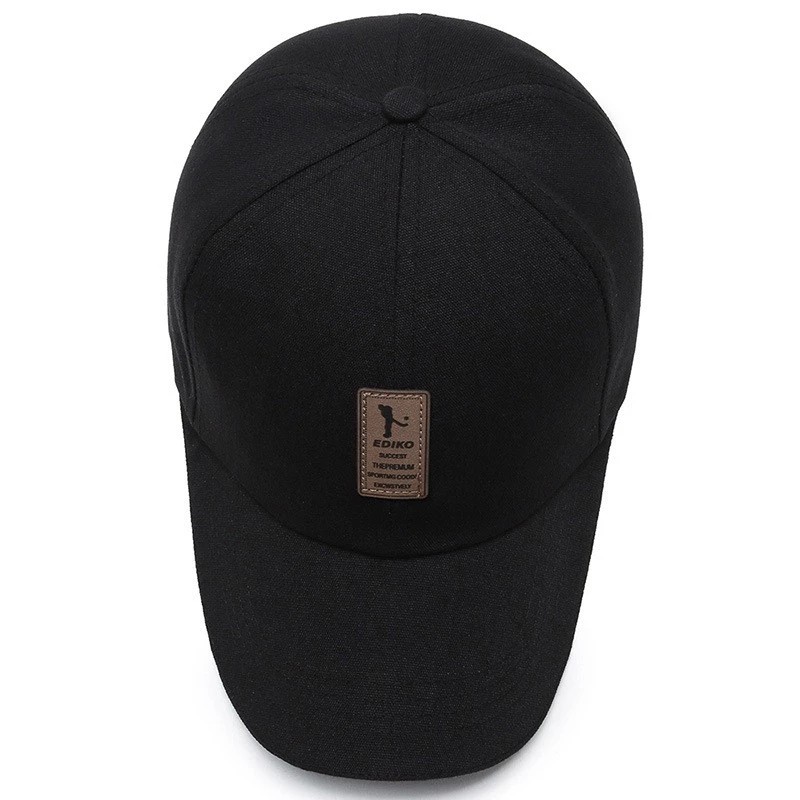 Solid color cotton baseball cap with high quality fashion design