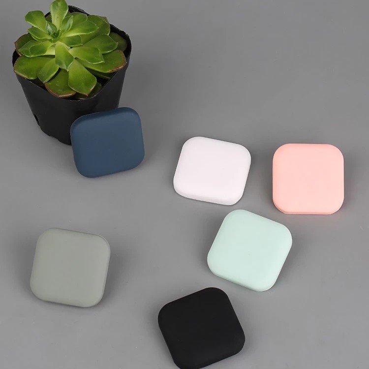Anti-collision silicone door stopper, noise-reducing rubber wall sticker for cabinets and tables - Elliver